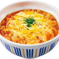 チーズ赤の親子丼