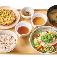 「やよい軒」一年の後半の無病息災を願う夏の行事食『夏越ごはんと豚しゃぶの定食』