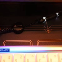 Attack Shark「C07」色が変わるLEDインジケーター付きコイルケーブル（C）のらくらガジェット