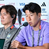韓国代表ソン・フンミン、運命のW杯初戦前日会見で何を語った？「ソンナウド」に思わず笑顔の一幕も【一問一答】