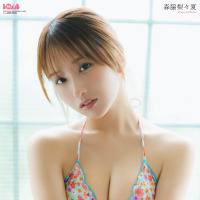 BOMB7月号限定版オリジナル綴じ込み付録　森脇梨々夏（C）ワン・パブリッシング