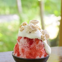 丹波産いちごの贅沢かき氷／丹波本店