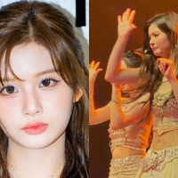 腰痛で公演中に涙…NMIXX・ソリュン、“酷使論争”に自ら言及「少しでもステージに立ちたかった」