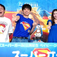 アインシュタイン（稲田直樹、河合ゆずる）、ゆうちゃみ【撮影：小宮山あきの】