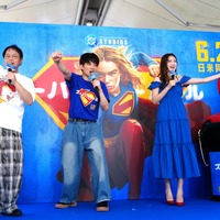 アインシュタイン（稲田直樹、河合ゆずる）、ゆうちゃみ【撮影：小宮山あきの】