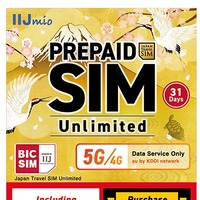 IIJ、データ無制限・5G対応SIM、訪日外国人向けにビックカメラで販売開始