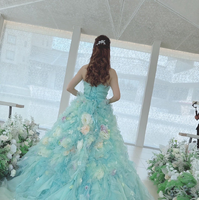 渡辺美奈代、花々まとったプリンセスドレス姿にファン感動「美奈代姫」