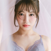 Look07 透け感レースが儚げな雰囲気のブラセット