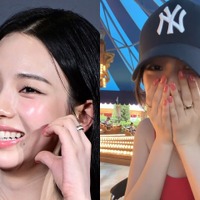 aespa・カリナ、テーマパークをお忍び訪問!?帽子を被っていても隠せない美貌とはしゃぐ姿が話題
