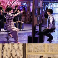 （C）フジテレビ　上段左から）道枝駿佑、櫻井翔／下段左から）谷亮子、真弓孟之、嶋﨑斗亜、西畑大吾、道枝駿佑、藤原丈一郎