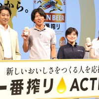 「一番搾り ACTION」発表会【撮影：小宮山あきの】