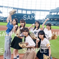 「B.L.T.2026年9月号」セブンネットショッピング購入特典ポストカード【乃木坂野球部（小川彩、金川紗耶、黒見明香、柴田柚菜、瀬戸口心月、長嶋凛桜）】