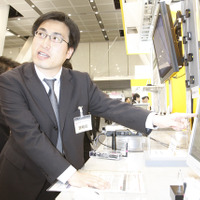 インテリジェントソサエティビジネス本部　スマートネットワークビジネス統括部の増渕健太郎氏