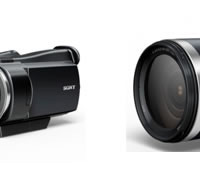 レンズ交換式フルHD対応ビデオカメラのコンセプトモデル