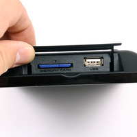 メモリーカード部分/USB端子