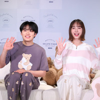 左から）池田直人（レインボー）、井桁弘恵【撮影／平木昌宏】