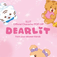 ILLIT、公式キャラ「DEARLIT」ポップアップストア開催！HYBE本社に“おとぎ話のような世界観”を再現