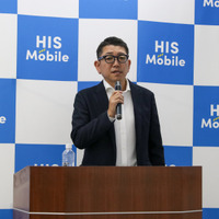 H.I.S. Mobile代表取締役社長の猪腰英知氏【撮影／平木昌宏】