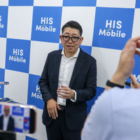 H.I.S. Mobile代表取締役社長の猪腰英知氏【撮影／平木昌宏】