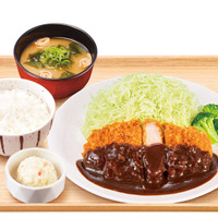 熟成ロースデミかつ定食