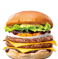 ダブル月見チーズバーガー