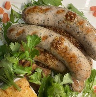 ビールにはやはりソーセージ