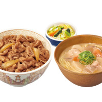 牛丼（並盛）+とん汁みそらーめんおしんこセット