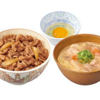 牛丼（並盛）+とん汁みそらーめんたまごセット
