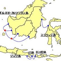インドネシア「JaKa2LaDeMaプロジェクト」ルート図