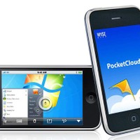 Wyse PocketCloudの画面（iPhone版）