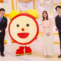 左から）伊藤利尋（フジテレビアナウンサー）、井上清華（フジテレビアナウンサ－）、生田竜聖（フジテレビアナウンサー）（ｃ）フジテレビ