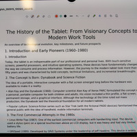 Samsung Notesで英語のPDFにSペンで書き込んだ画面【撮影／平木昌宏】