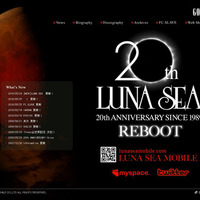 LUNA SEA公式サイト