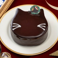 黒ねこクリスマスケーキ～チョコ～