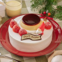 クリスマス プリンケーキ