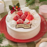 クリスマス 苺のショートケーキ