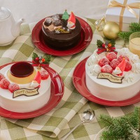 パステル、大きなプリンを丸ごとのせたクリスマスケーキ発売！10月13日予約開始 画像