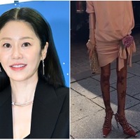 「骨のように細い」「具合が悪そう」韓国女優、パリで見せた“激ヤセ”姿に心配の声