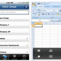 Citrix Receiver for iPad（iPhoneスクリーンショット）