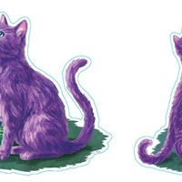 ハロウィン企画のパープルキャット