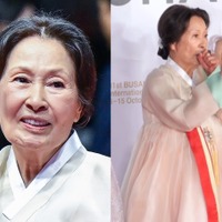 何度も咳、支えられる姿に心配の声…韓国ベテラン女優（85）の体調について配給会社が説明