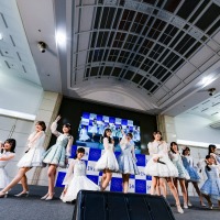STU48、14thシングル発売日に広島駅でイベント　甲斐心愛が初センター