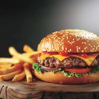 【Cafe et Traiteur Izumi】仙台牛ハンバーガー1,620円