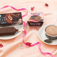「セブンプレミアム 濃厚生チョコバー」と「MOW Special フォンダンショコラ」