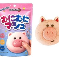 セブン‐イレブン、触って楽しむ豚型マシュマロ「むにむにマシュ」を先行発売