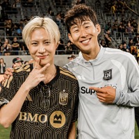 「とても光栄」SHINee・テミン、ソン・フンミンとLAで豪華対面！韓国スター同士の交流が話題
