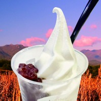 2026年産新小豆の粒あんを添えた「あんヌーボーソフト」