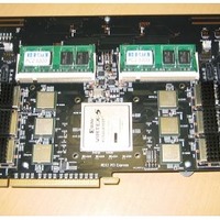 拡張可能60ギガbps光通信FPGAボード（15cm×27cm）