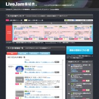 いま盛り上がっている生番組がチェックできる「LiveJam番組表」 画像