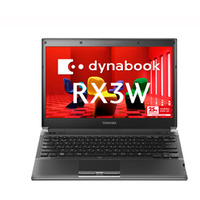 東芝、薄型・軽量ハイスペックノートの直販モデル「dynabook RX3W/8MW」 画像